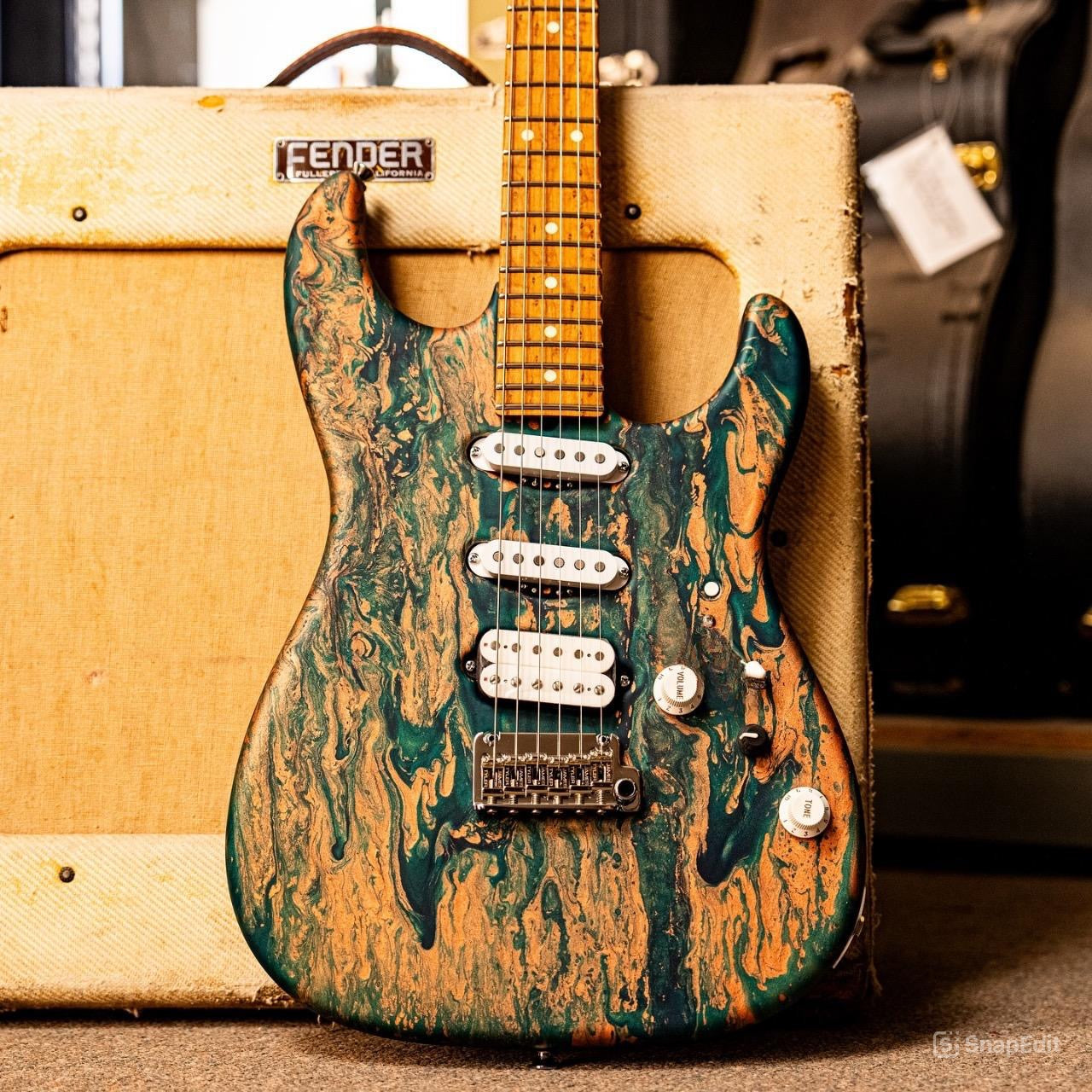 James Tyler USA Studio Elite HD Electric Guitar - Copper Patina Shmear