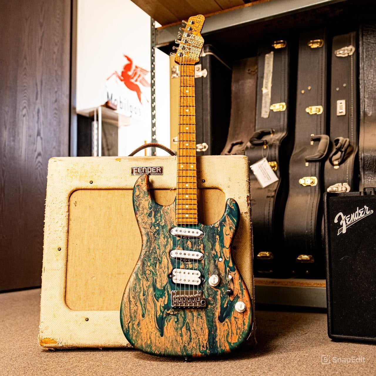 James Tyler USA Studio Elite HD Electric Guitar - Copper Patina Shmear
